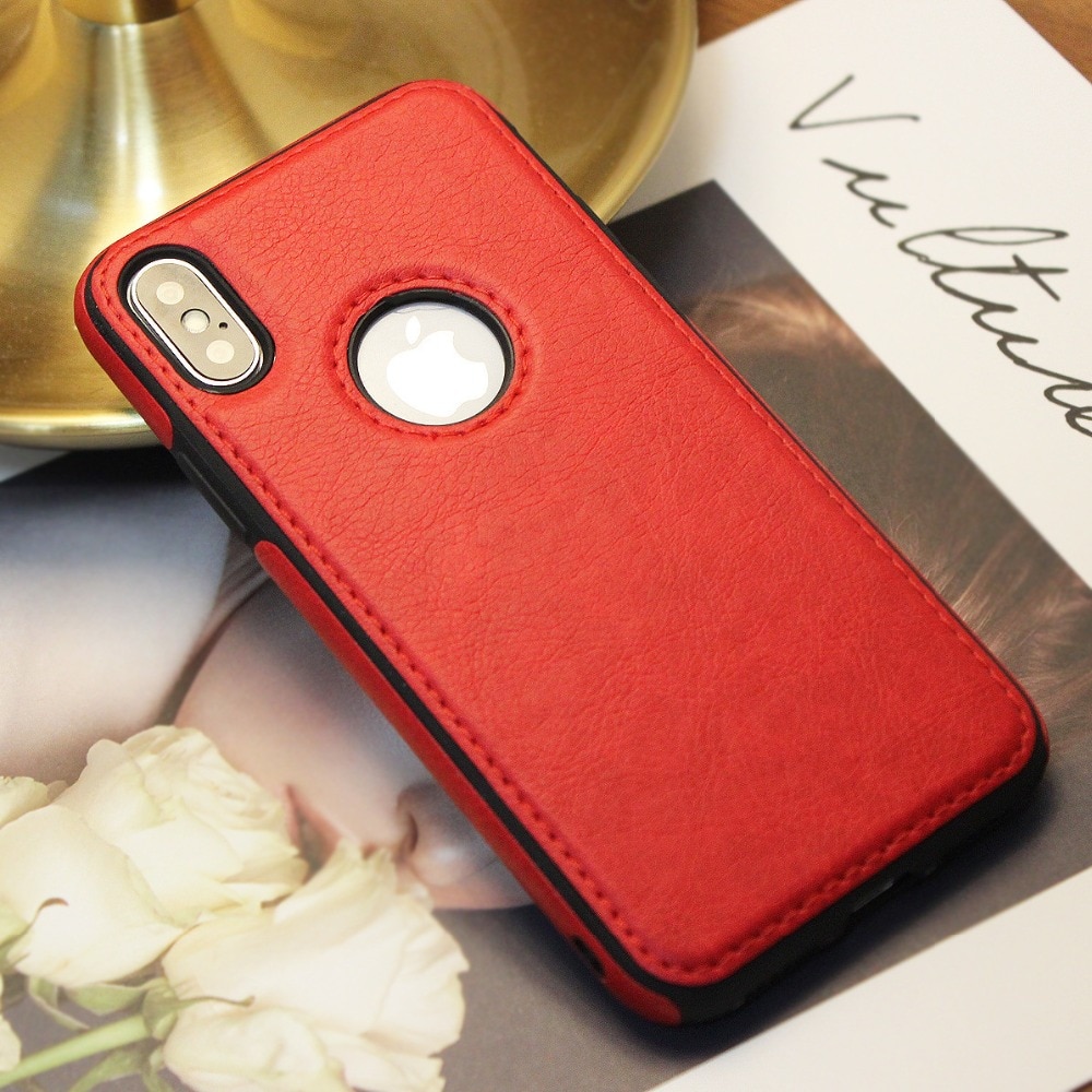 Stitched Leather Phone Cover