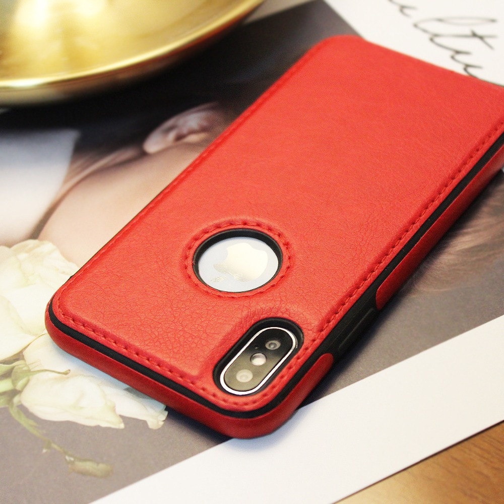 Stitched Leather Phone Cover