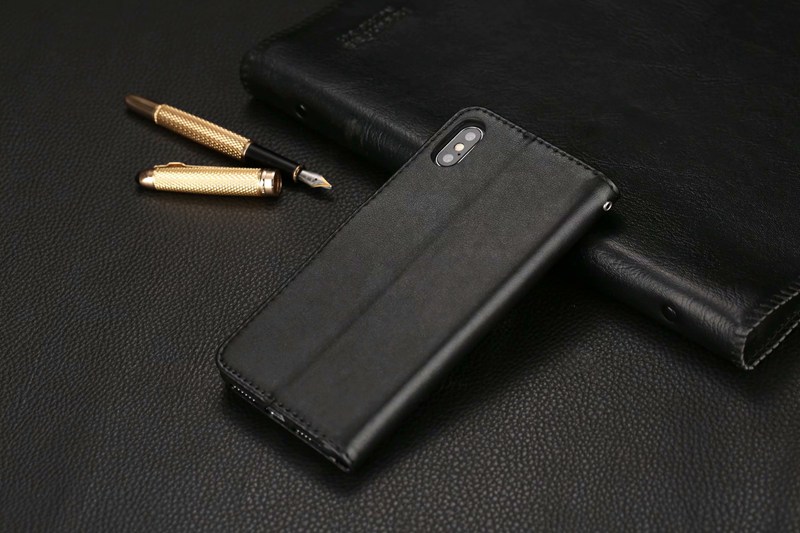 Leather Flip Case for Mobile Phone