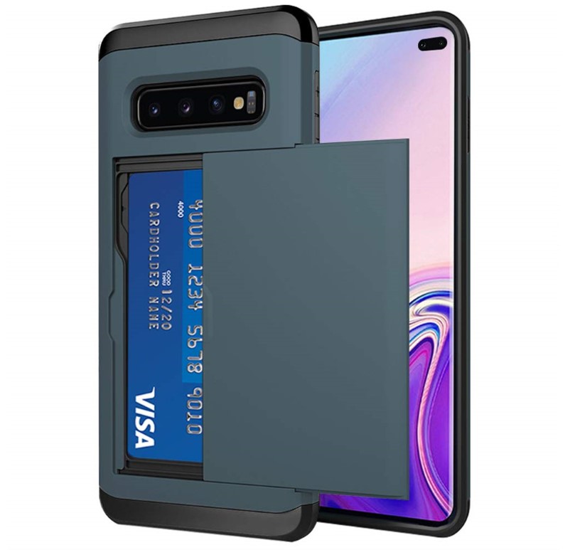 Armor Case with Card Holder for Samsung