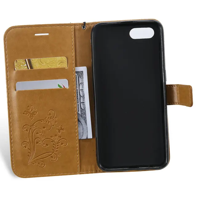 Protective PU Leather Wallet Phone Case for OPPO / Realme