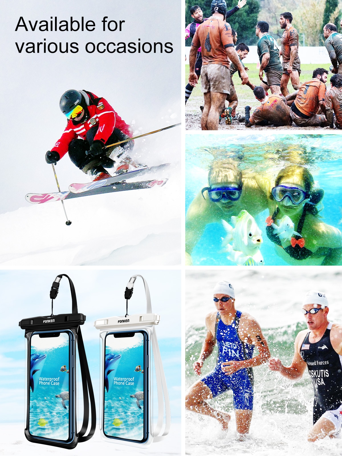 Universal Waterproof Phone Case