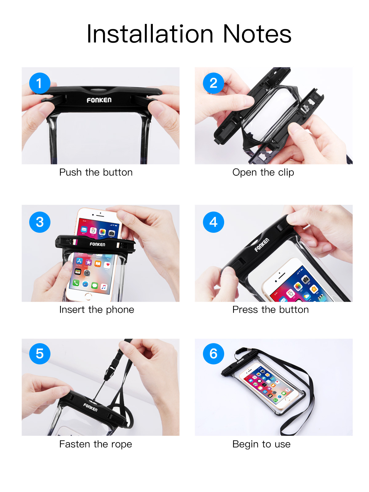 Universal Waterproof Phone Case