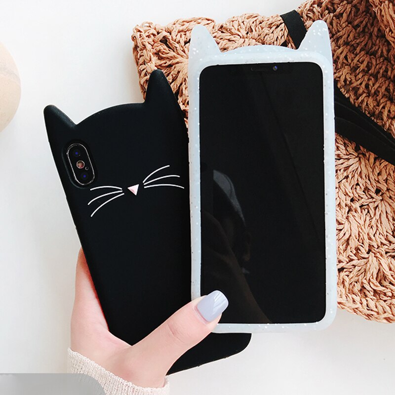 Kitten Designed iPhone Silicone Case