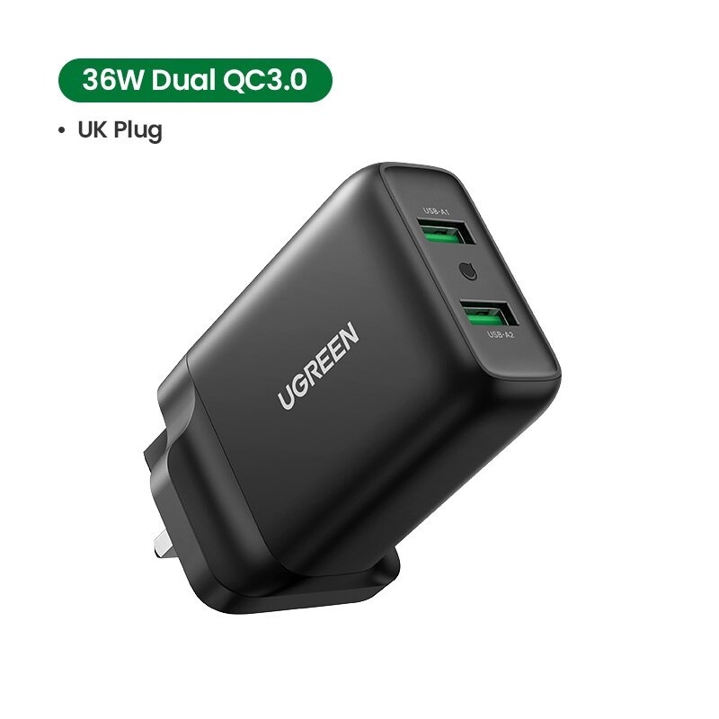 UK Dual QC3.0 18W