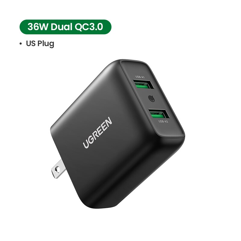 US Dual QC3.0 18W