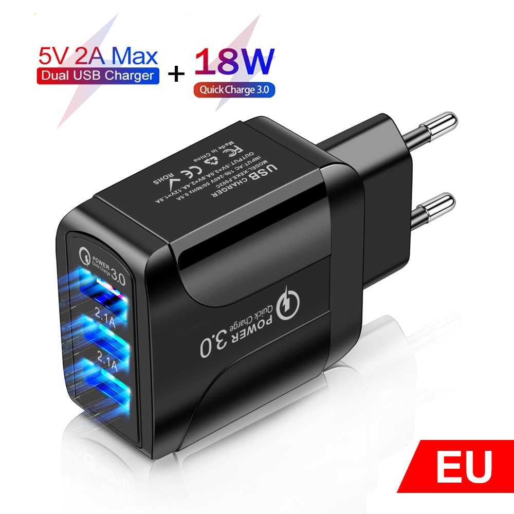 3USB-QC3.0-Black