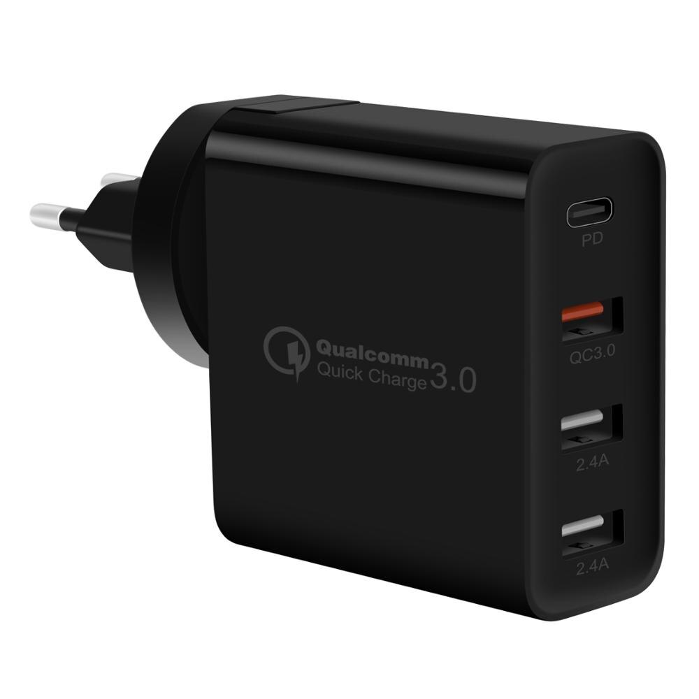 Black EU Plug