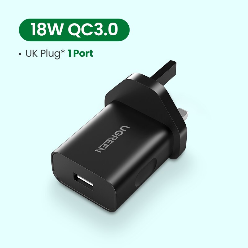 UK Plug 1 Port