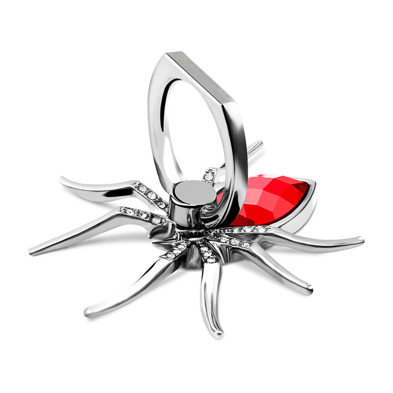 Metal Spider Shaped Phone Ring Holder