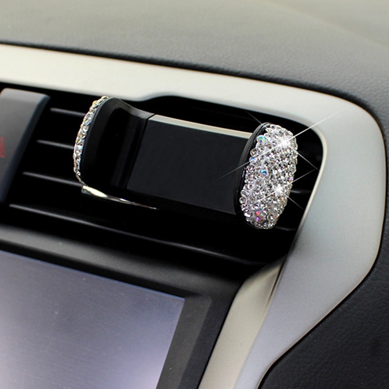 3 in 1 Rhinestone Car Phone Holder