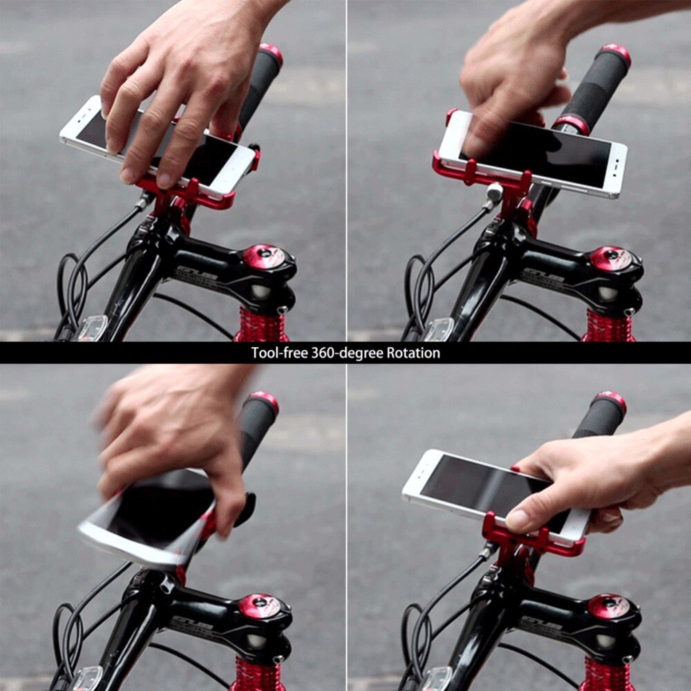 360 Rotating Bicycle Phone Holder