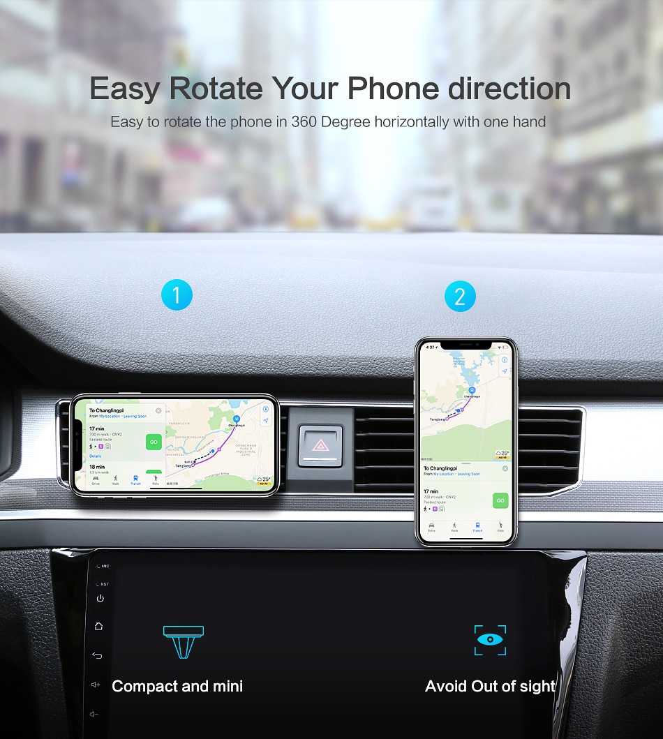 Magnetic Design Air Vent Car Phone Holder