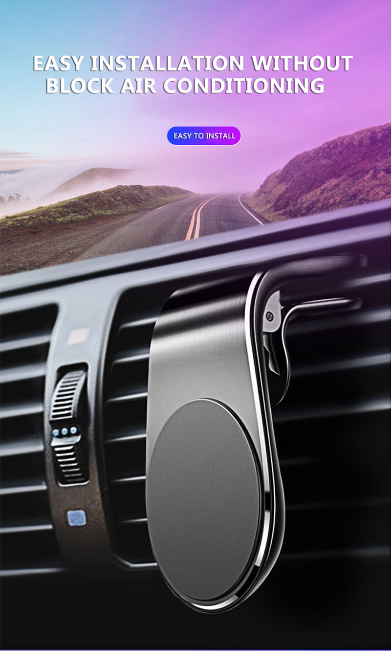 360 Metal Magnetic Car Phone Holder