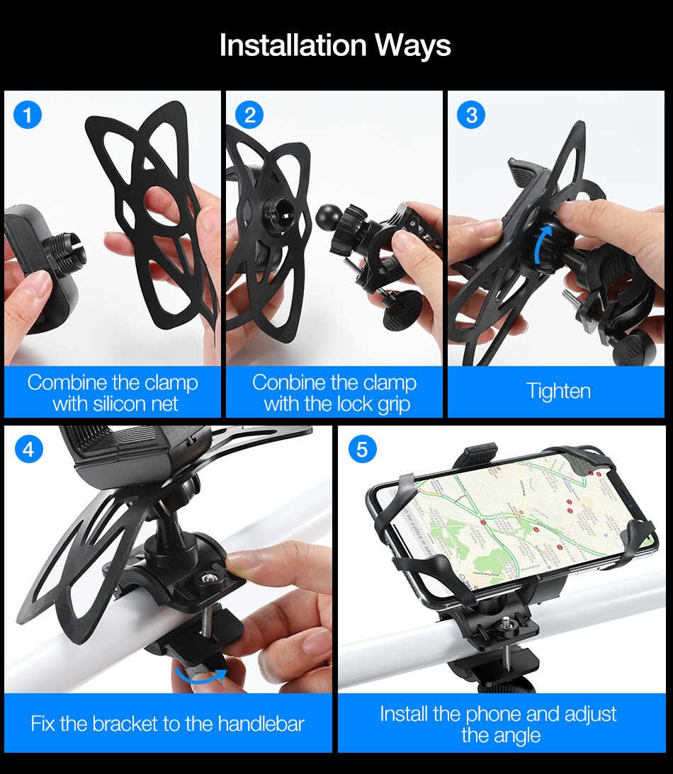 360 Degree Adjustable Universal Phone Holder