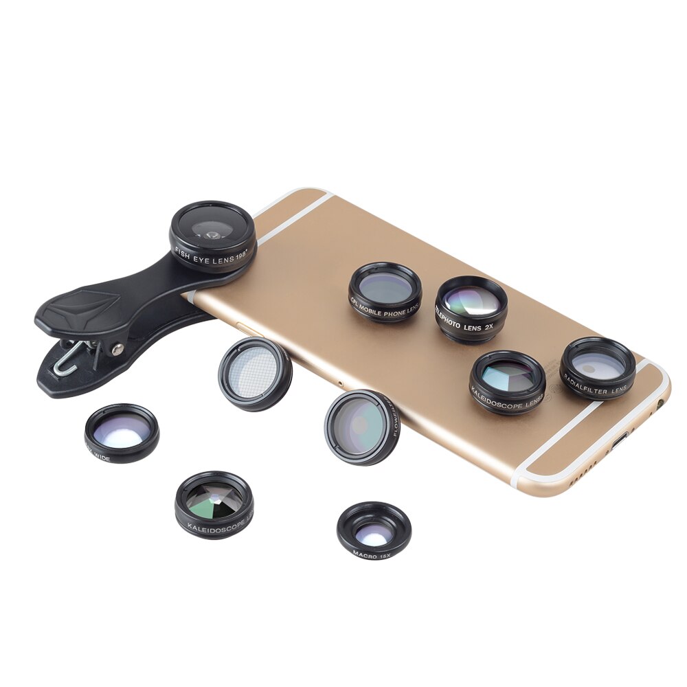 Universal Phone Lenses Kit with Filters