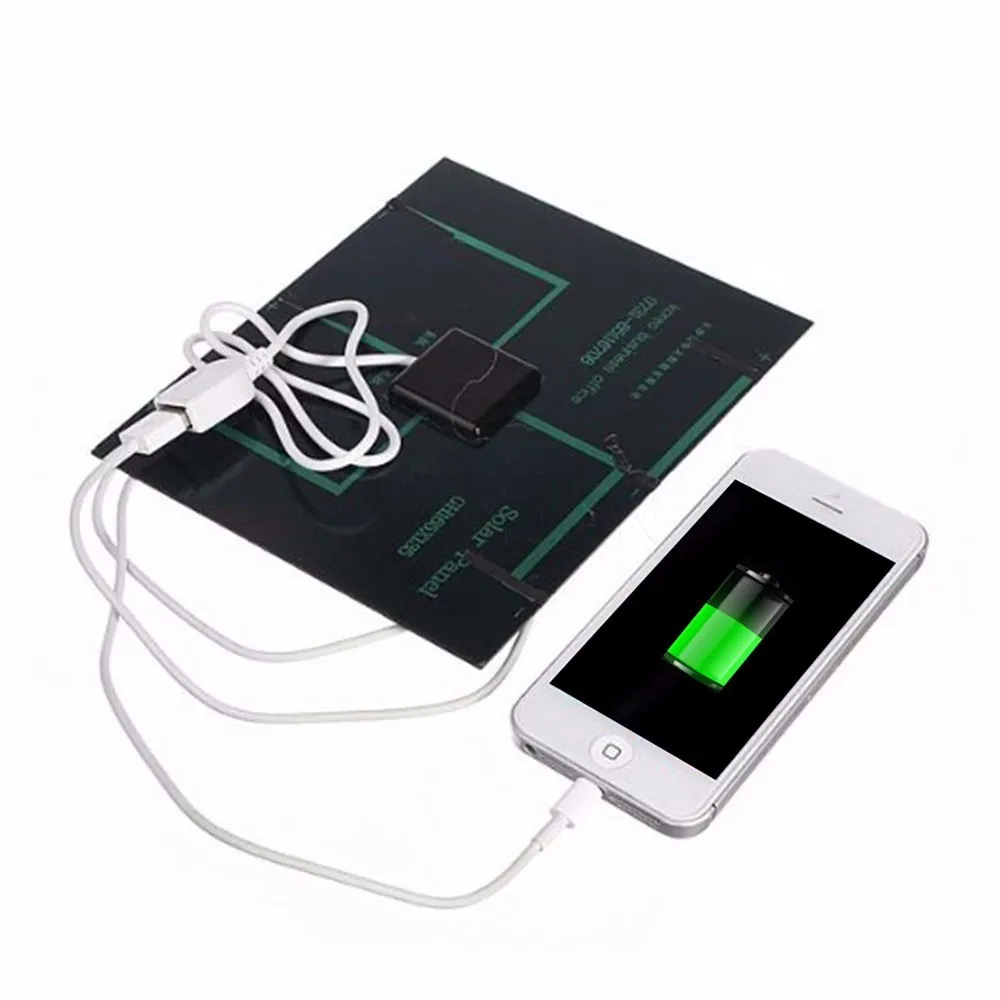 Portable Solar Panel Socket Battery