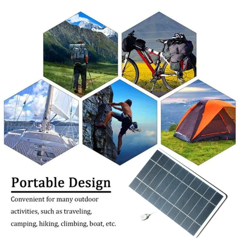 5W/5V Portable Solar Panel