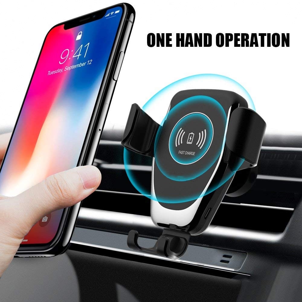 Qi Wireless Car Charger for Smartphones