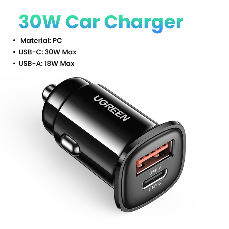 30W Mini Car Charger