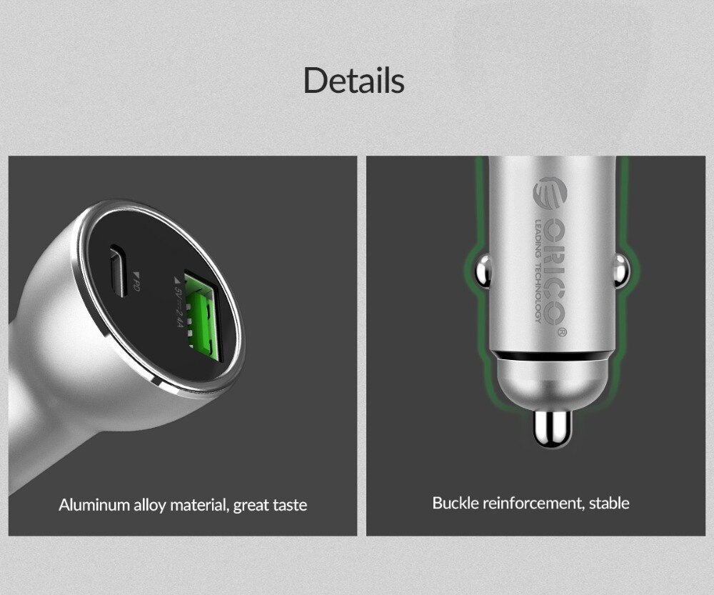 PD 3.0 USB Car Charger