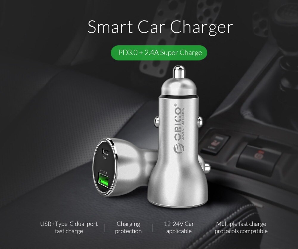 PD 3.0 USB Car Charger