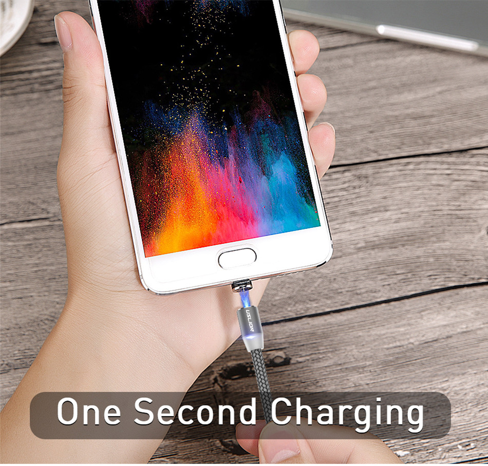 Magnetic USB Fast Charging Micro / Type C Cable