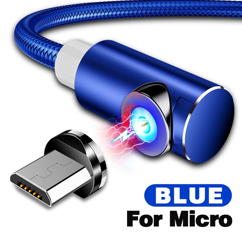 For Micro USB Blue