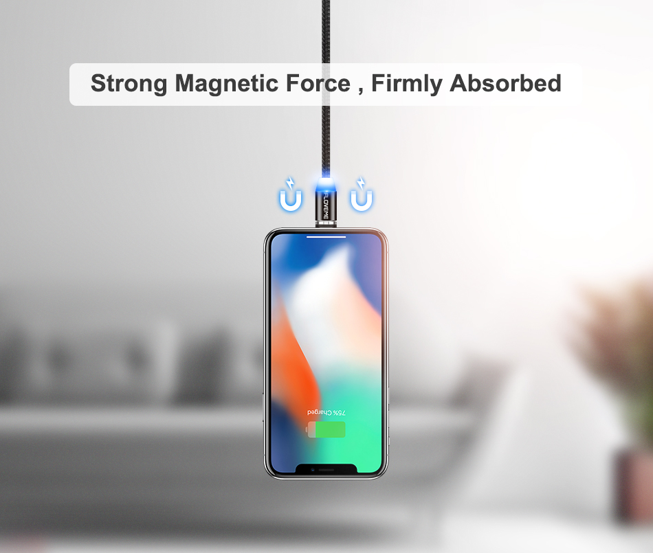 1M Magnetic Design Micro USB Charging Cable