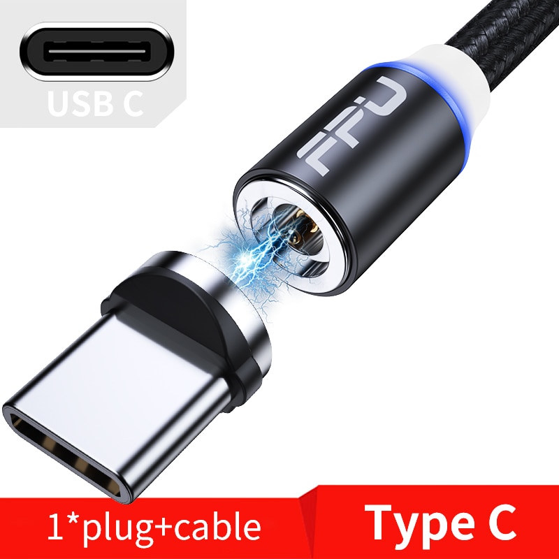 Black Type C Cable