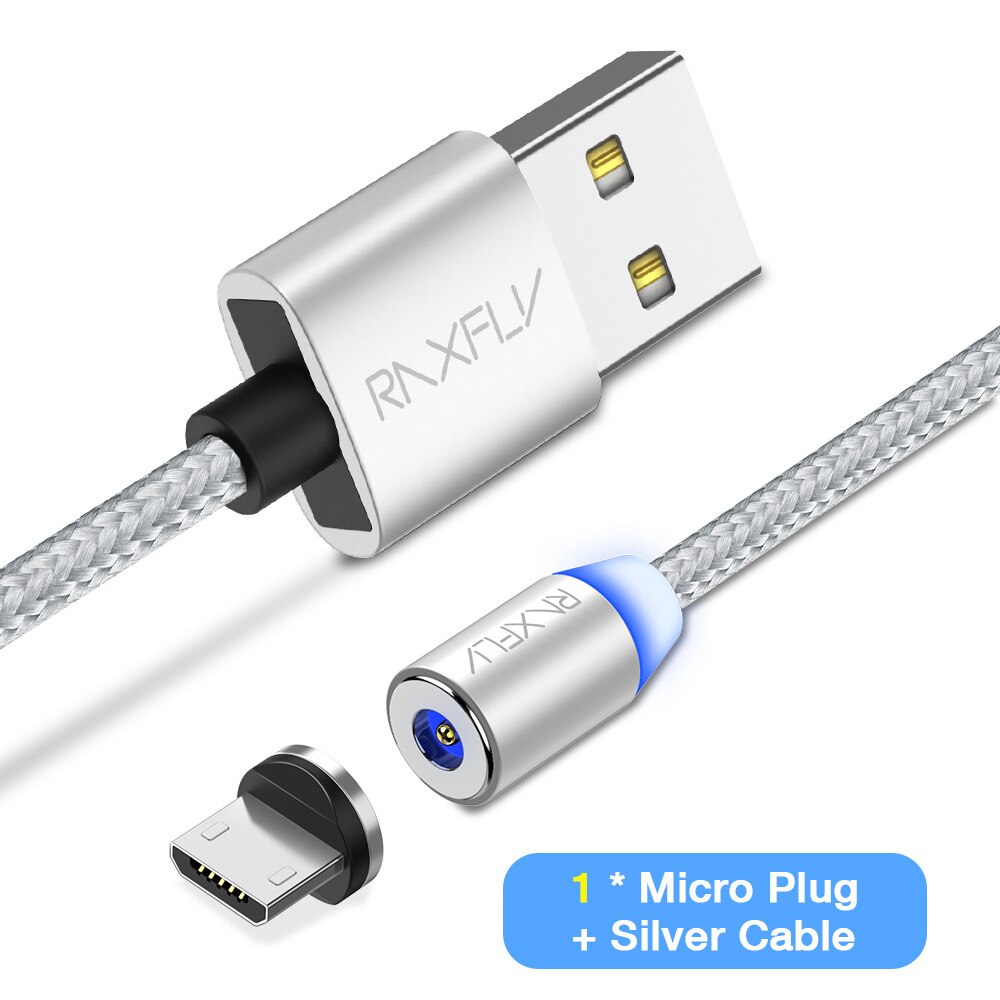 Silver Micro USB