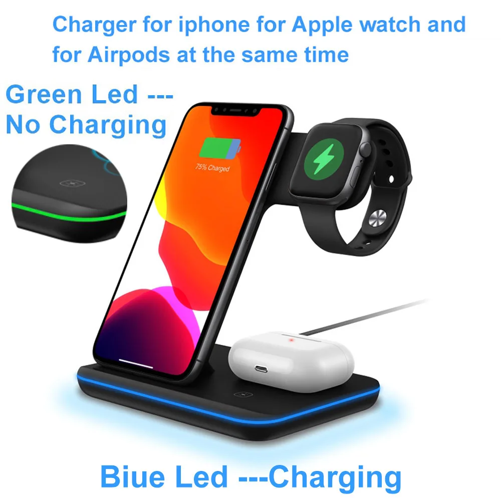 3 in 1Wireless Charger Stand