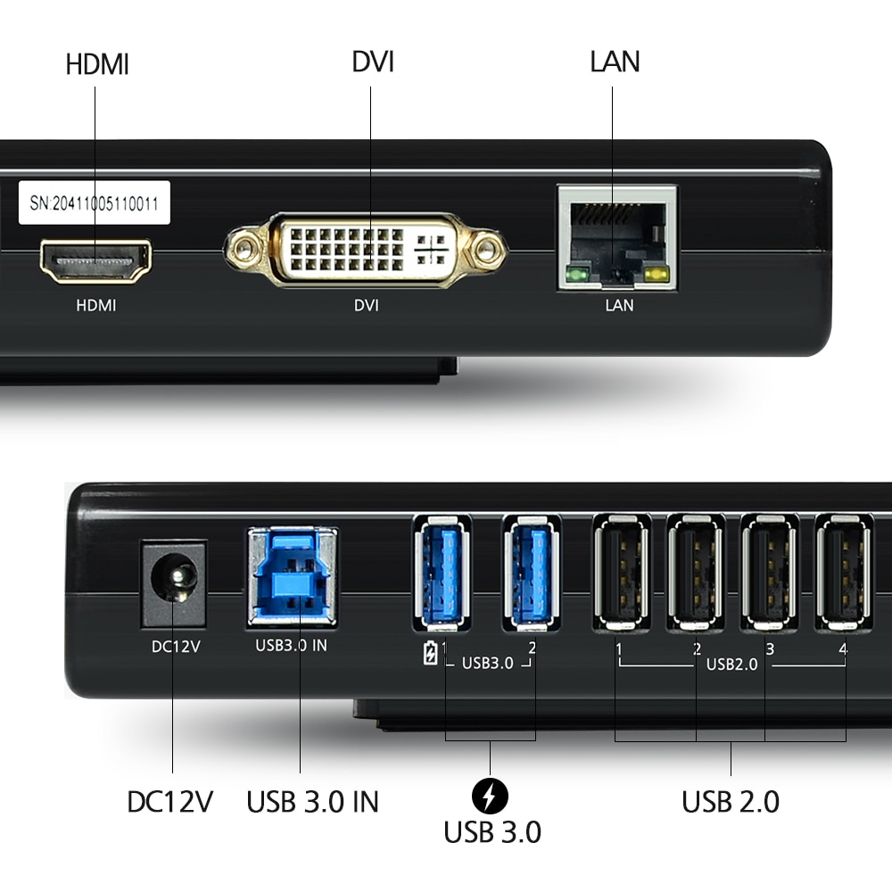 Universal Docking Station in Different Color