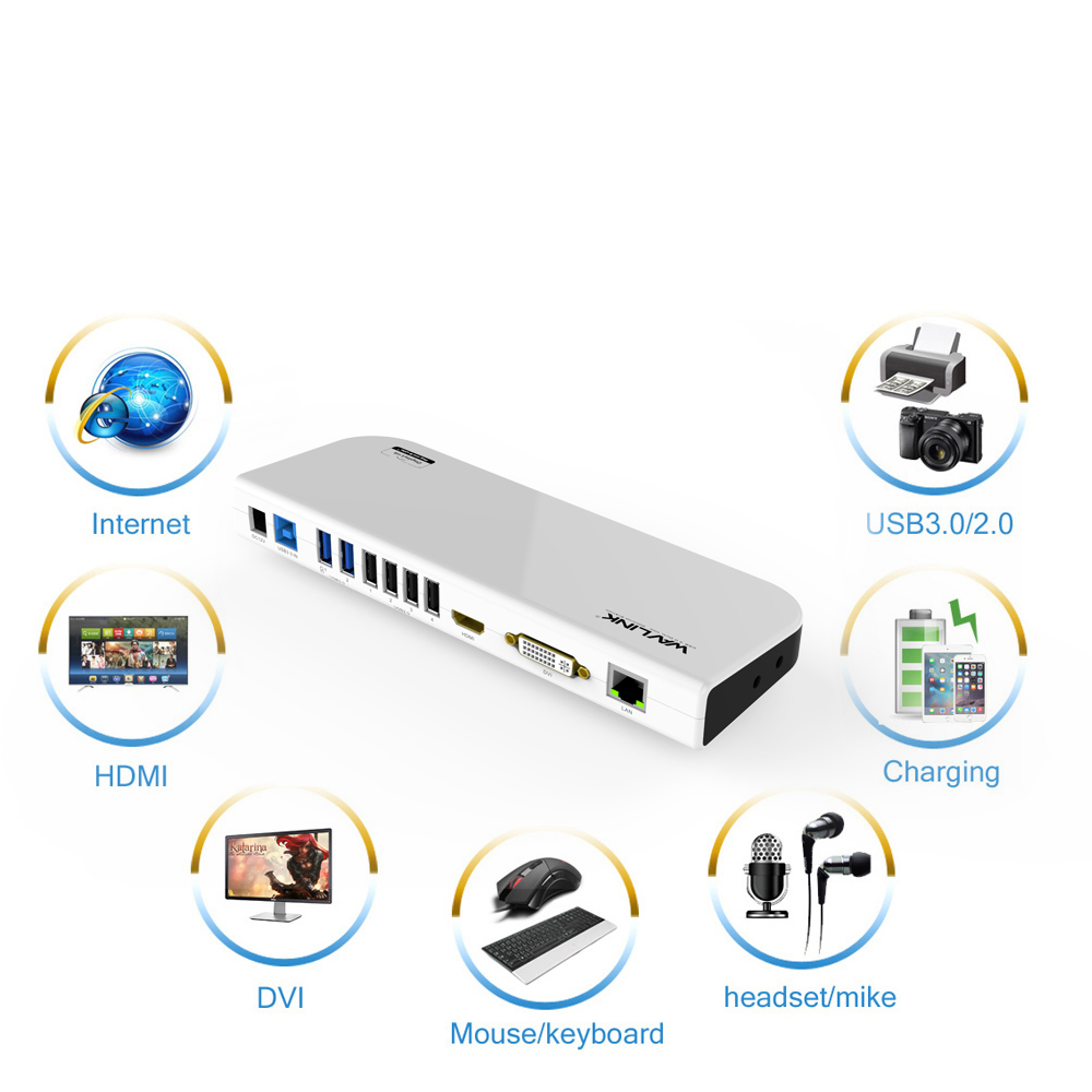 Universal Docking Station in Different Color