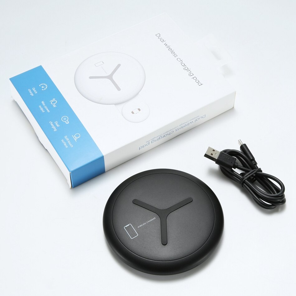 2 in 1 Wireless Charger for Smartphones and Watches