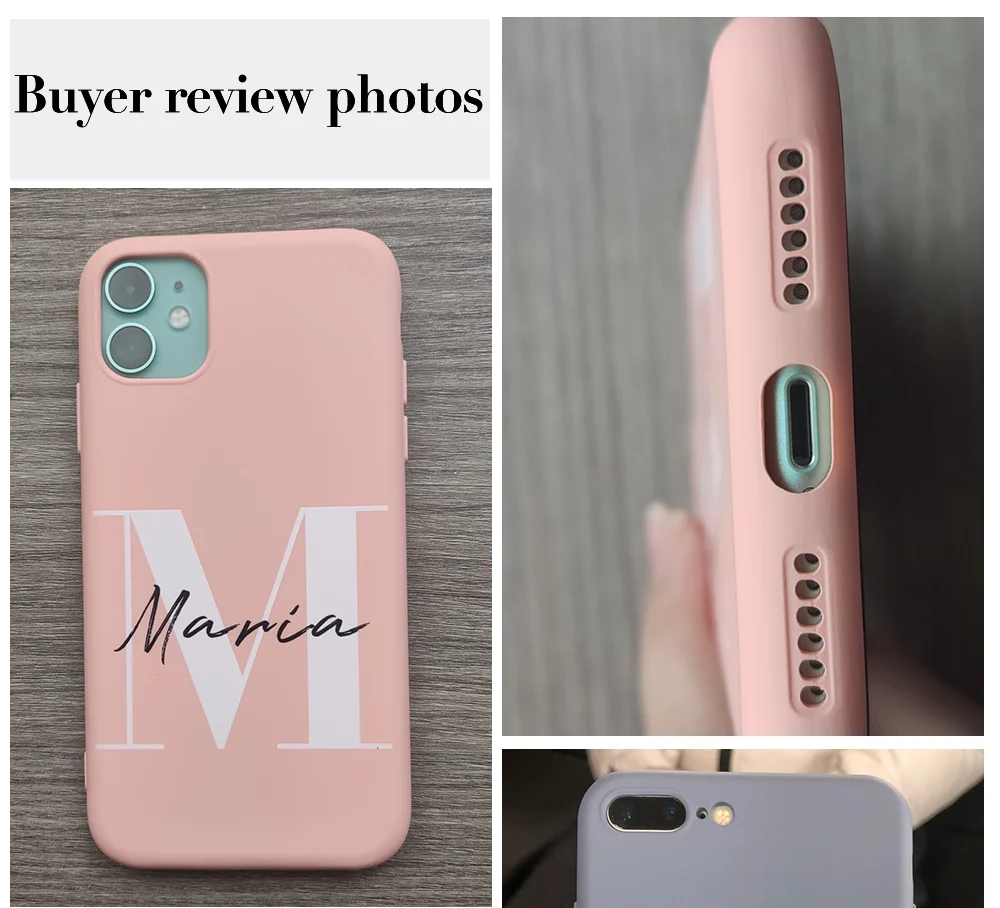 Customized Capital Letter Phone Case