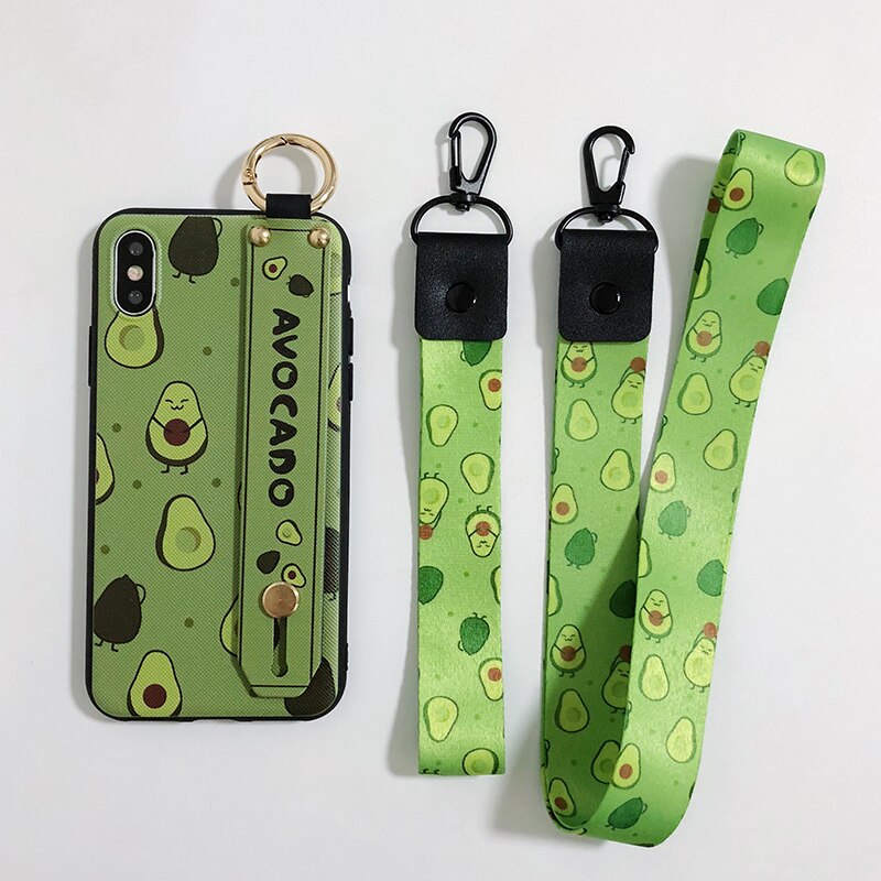 Colorful iPhone Case with Neck Strap