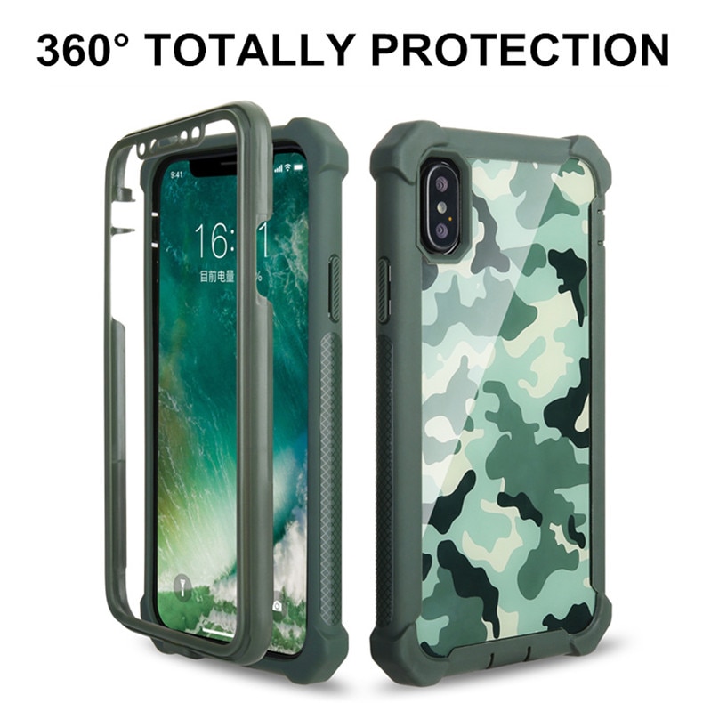 360 Protection Armor Case for iPhone