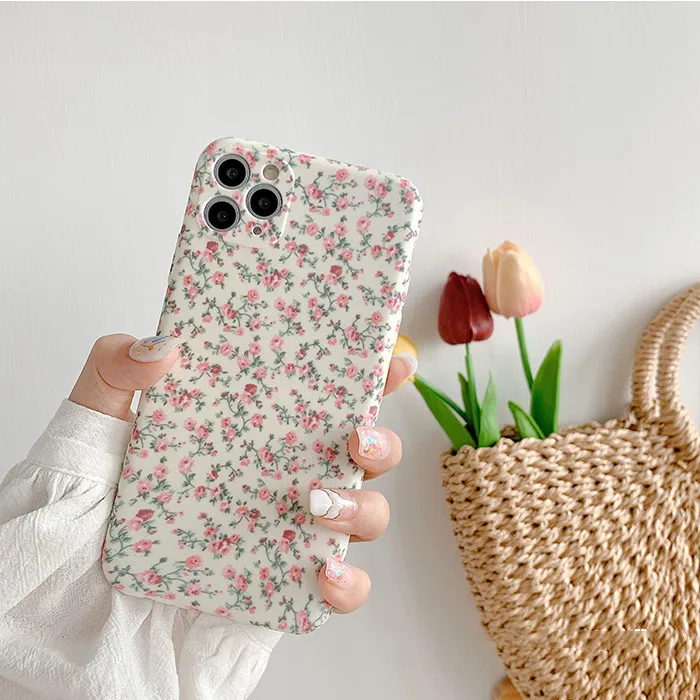 Women's Floral Printed Phone Case for iPhone