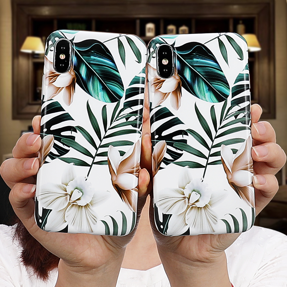 Exotic Style Silicone Phone Case for iPhone